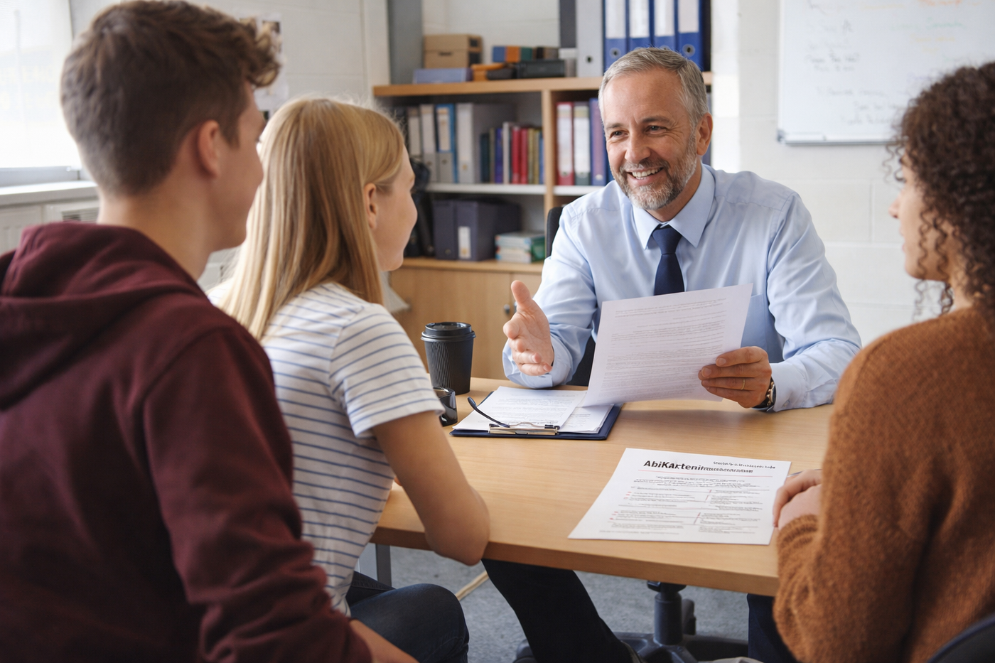 Gespräch mit Lehrkräften